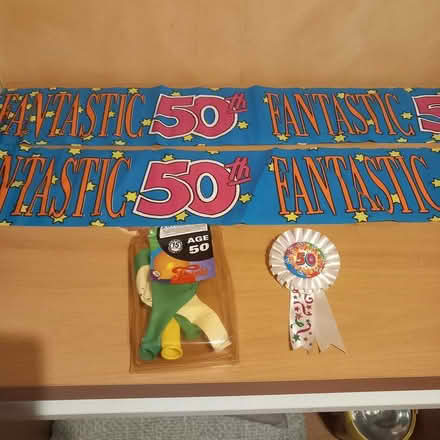 Photo of free 50th birthday bits (Worcester Park) #1