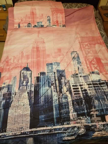 Photo of free Pink single duvet set (Westbury) #1