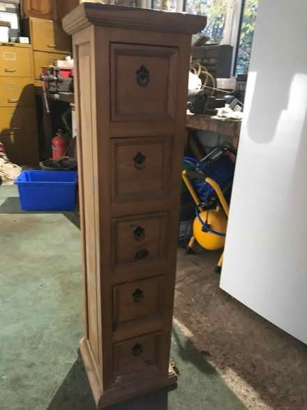 Photo of free CD chest of drawers (Sloley NR12) #1