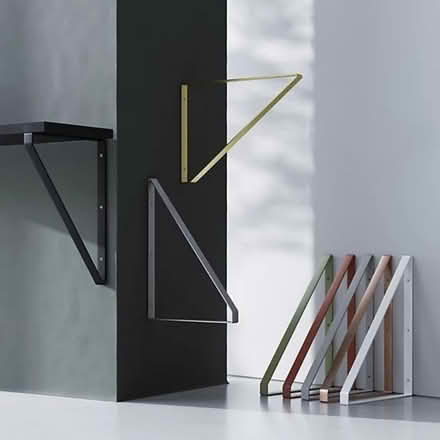 Photo of free 4 Gray Shelf brackets 28x200mm (NG) #4