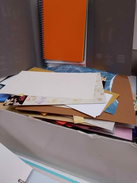 Photo of free Box of craft paper (Rugby CV22) #1