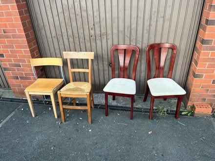 Photo of free Four chairs (Horfield Bristol) #1