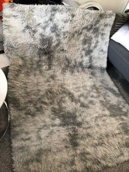 Photo of free Grey/silver/white Rug (CR3) #2