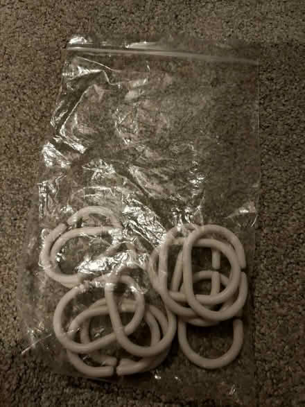 Photo of free Shower curtain rings (Harborne B17) #1