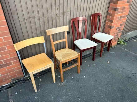 Photo of free Four chairs (Horfield Bristol) #2