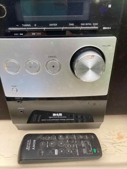 Photo of free Sony digital radio with 2 speakers (Great Dunmow CM6) #1