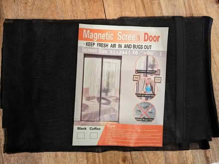 Photo of free Magnetic screen door 36" x 96" (Kensington) #1