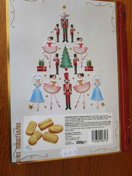 Photo of free Biscuit tin (Old Basing RG24) #3