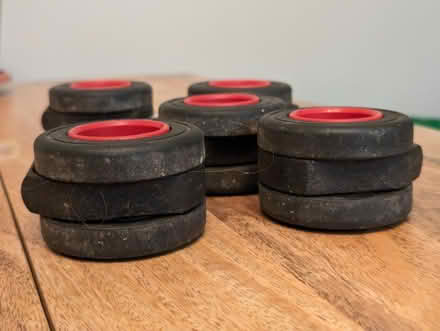 Photo of free Office chair replacement wheels (Kensington) #2