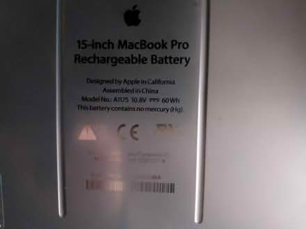 Photo of free MacBook Pro rechargeable battery (Royal Leamington Spa CV31) #1