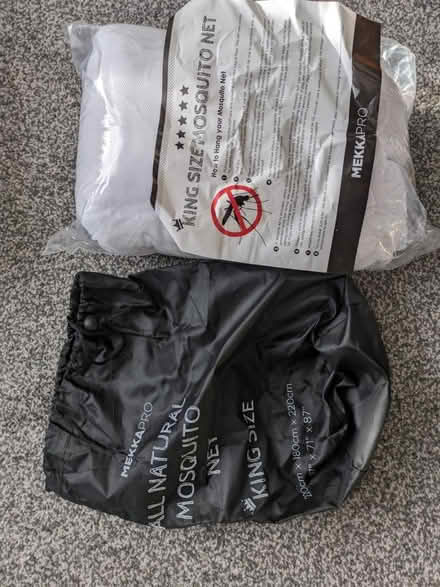 Photo of free King sized Mosquito net (BH17 canford heath) #1