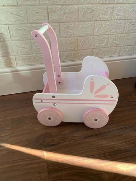 Photo of free Child’s wooden pram (Bromley Kent) #1