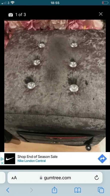 Photo of free Velor luxury storage box (Leeds 15) #2