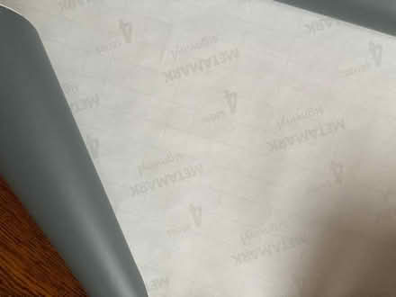 Photo of free Roll of dark grey sticky vinyl wrap (Malvern Link WR14) #2