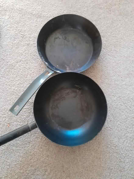 Photo of free Wok and frying pan (Bishops Walatham, SO32) #1