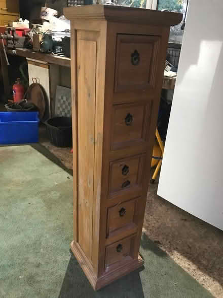 Photo of free CD chest of drawers (Sloley NR12) #2