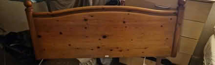 Photo of free Double bed wooden headboard (Moseley B13) #1