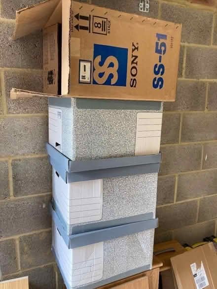 Photo of free Cardboard boxes. (Royston SG8) #1