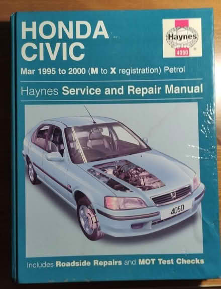 Photo of free Haynes Honda Civic Service Repair Manual 1995 to 2000 4050 (Sherwood KT13) #1