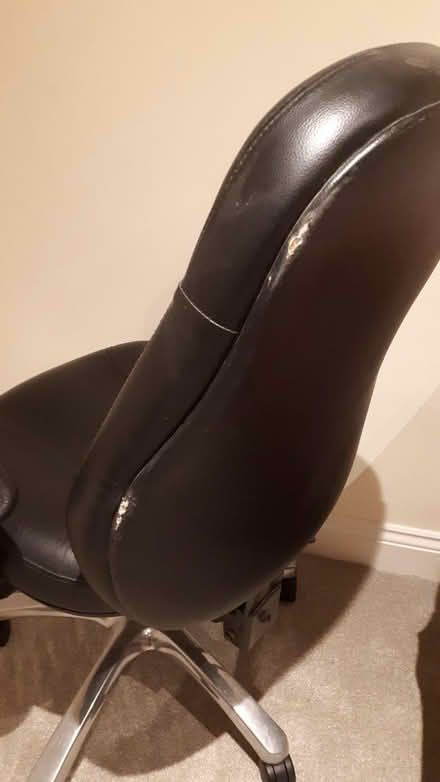 Photo of free Black office chair (Rowlands Castle PO9) #2