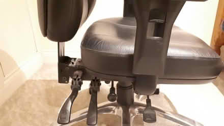 Photo of free Black office chair (Rowlands Castle PO9) #1