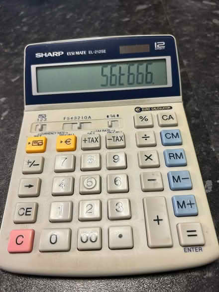 Photo of free Desk Calculator - display dodgy (Lydiard Millicent SN5) #1