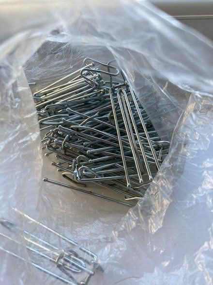 Photo of free Triple pleat curtain hooks (Southwater) #1