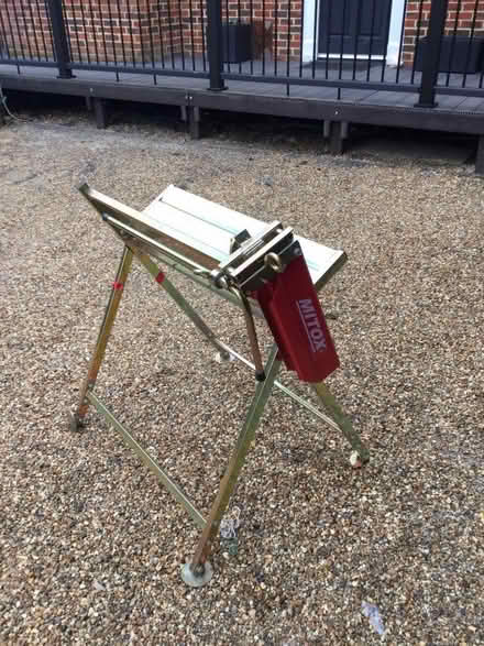 Photo of free MITOX chainsaw saw bench (Wheathampstead AL4) #2
