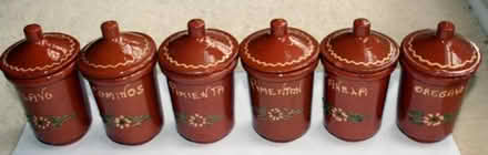 Photo of free Terracotta spice jars (Billericay CM11) #1