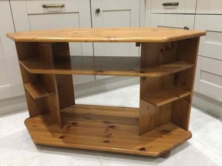 Photo of free Wooden corner TV unit (Dalbeattie DG5) #4