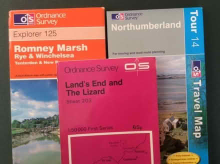 Photo of free 3 Ordnance Survey maps (Oswestry SY11) #1