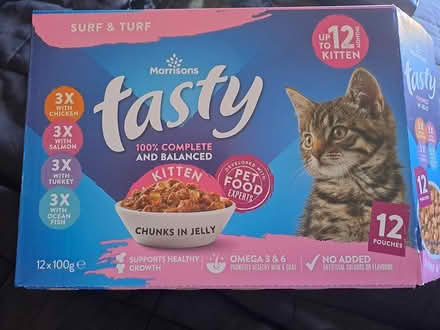 Photo of free 7 pouches kitten wet food (Edinburgh, Canonmills EH7) #1