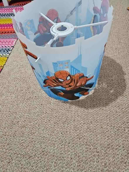 Photo of free Spiderman lampshade (Chapel End E4) #2