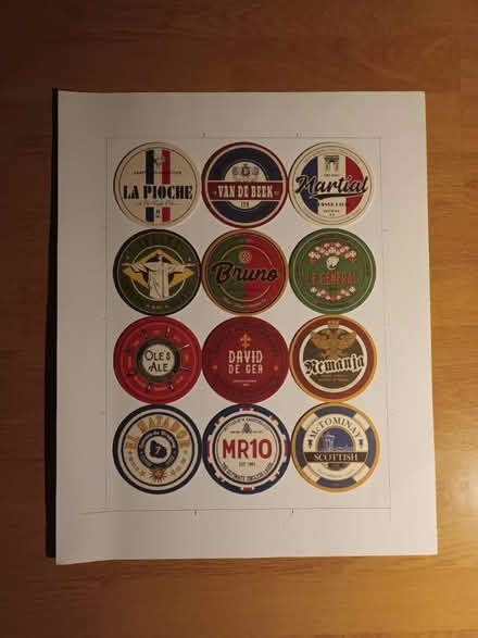 Photo of free Display coasters (SK2) #1