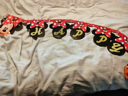 Photo of free Minnie mouse Birthday banner (Ladygrove, Didcot, OX11) #1