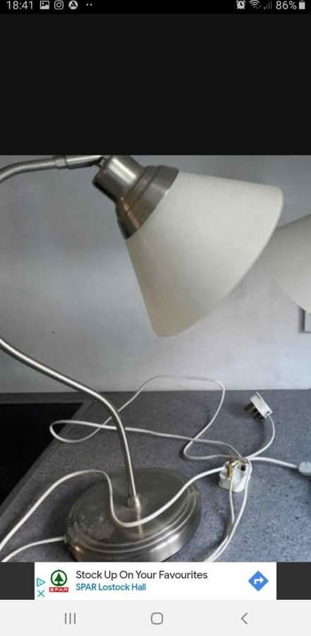 Photo of Spotlight/tablelamp (Preston PR5 5a) #1