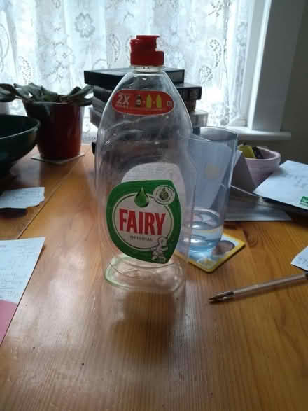 Photo of free Large,empty fairy liquid bottle (Enfield EN2) #1