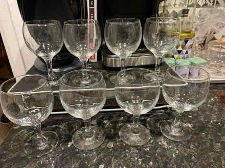 Photo of free 10 small wine glasses (Ashton OL6) #1
