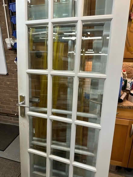 Photo of free 5 hardwood internal glazed doors (WA4) #2