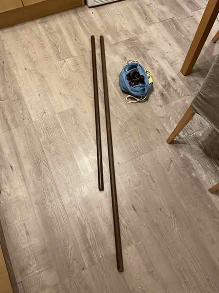 Photo of free 2 curtain poles (Acton W3) #1