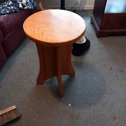 Photo of free Oak small round table (Haslingden centre) #1