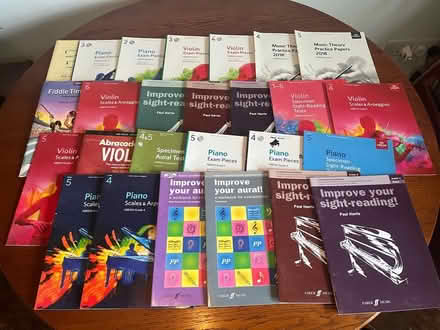 Photo of free Stack of music books (HA0) #2