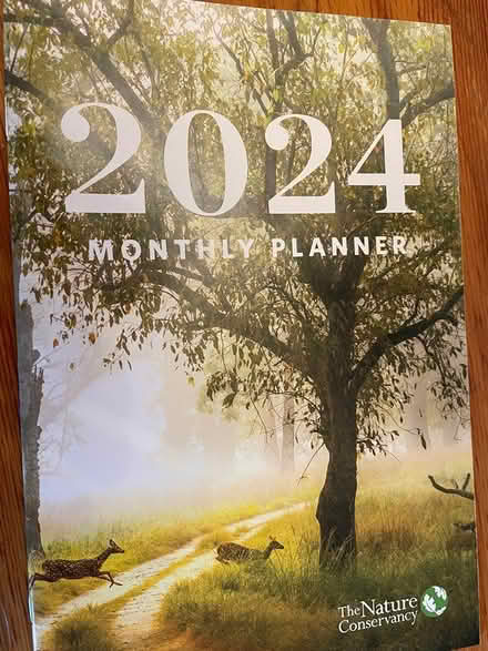 Photo of free 2024 monthly planner (Wedgwood) #1