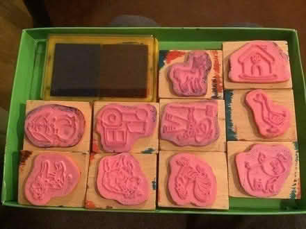 Photo of free Kid's Ink Stamp Set (Warminster BA12) #1