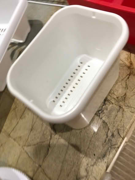 Photo of free white cutlery kitchen drainer (Blagdon BS40) #1