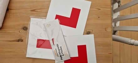 Photo of free Magnetic L plates x3 (TN40 chantry Bexhill) #1