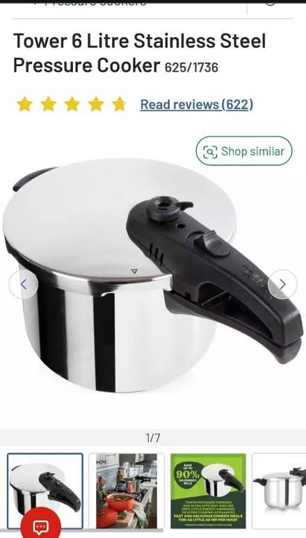 Photo of Pressure cooker stainless steel (Ickenham UB10) #1