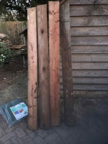 Photo of free Tanalised planks (4) (Haslingfield) #1