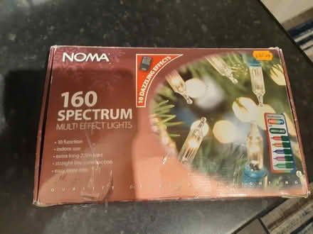 Photo of free 160 christmas lights, coloured (Crookes S10) #1