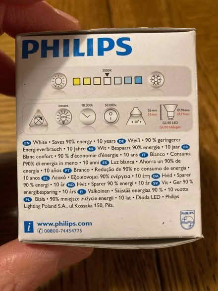 Photo of free Philips LED Lightbulbs x 8 (Shap CA10) #4